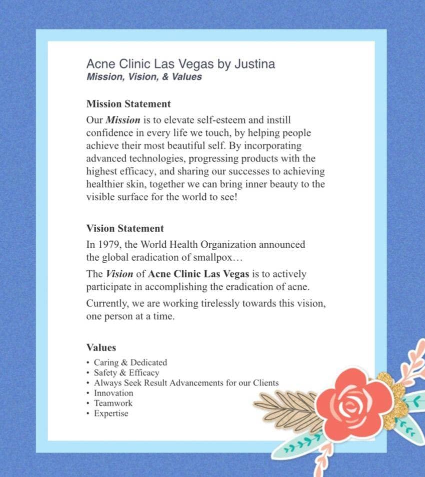 Acne Clinic Mission